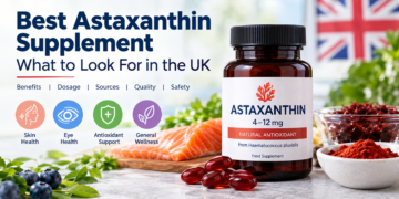 Best astaxanthin supplement UK guide with astaxanthin capsules and natural algae source