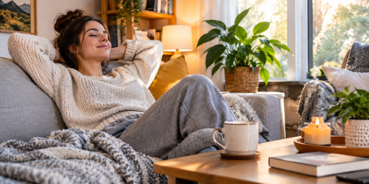 How to relax at home with a calm and comfortable living space