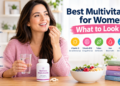 Best multivitamin for women with essential vitamins and minerals including vitamin D, B12, folate, iron, calcium and magnesium