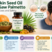 Pumpkin seed oil with saw palmetto for hair growth and scalp health
