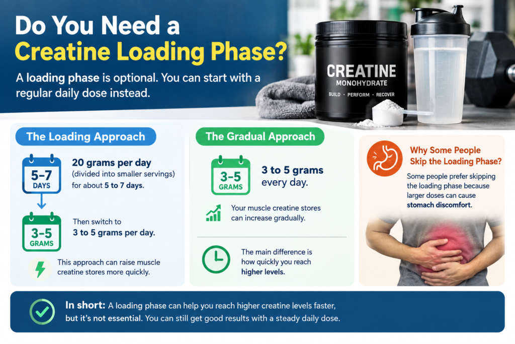 how much creatine per day