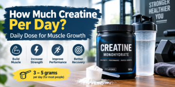 How much creatine per day for muscle growth